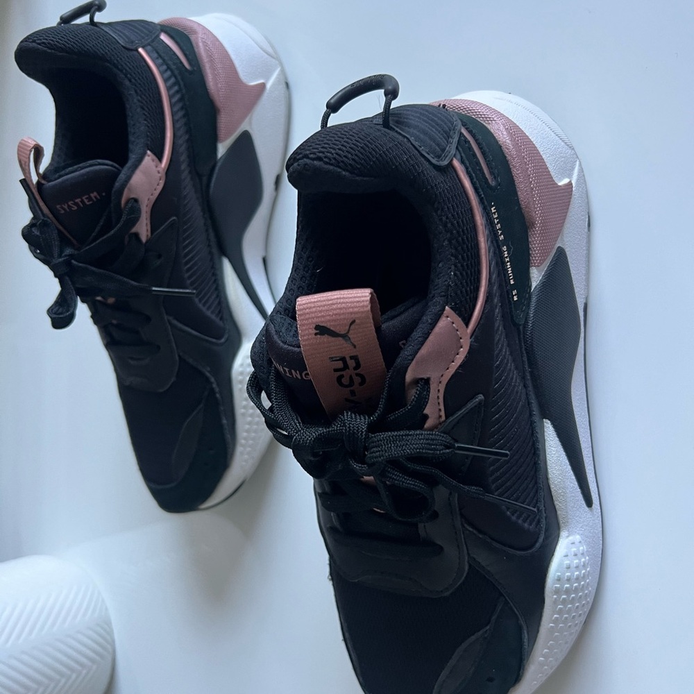 Puma RS-X Trophy Black Rose Gold Sneakers - Picture 5 of 8